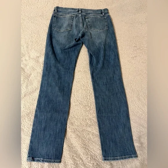 Frame Men’s L’Homme Slim blue jeans.